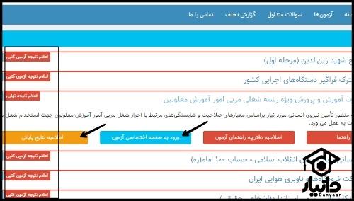 اعلام تایج جهاد دانشگاهی